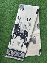Kalamkari Cotton Saree – KCS-M786