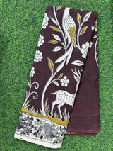 Kalamkari Cotton Saree – KCS-M793