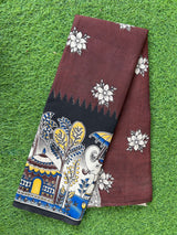 Kalamkari Cotton Saree – KCS-M796