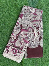 Kalamkari Cotton Saree – KCS-M557