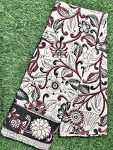 Kalamkari Cotton Saree – KCS-M593