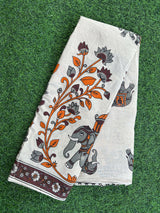 Kalamkari Cotton Saree – KCS-M691