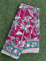 Kalamkari Cotton Saree – KCS-M695