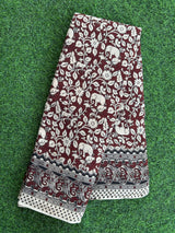 Kalamkari Cotton Saree – KCS-M699