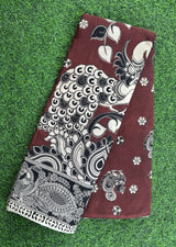 Kalamkari Cotton Saree – KCS-M702