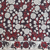 Kalamkari Screen Printed Cotton Fabric - M002