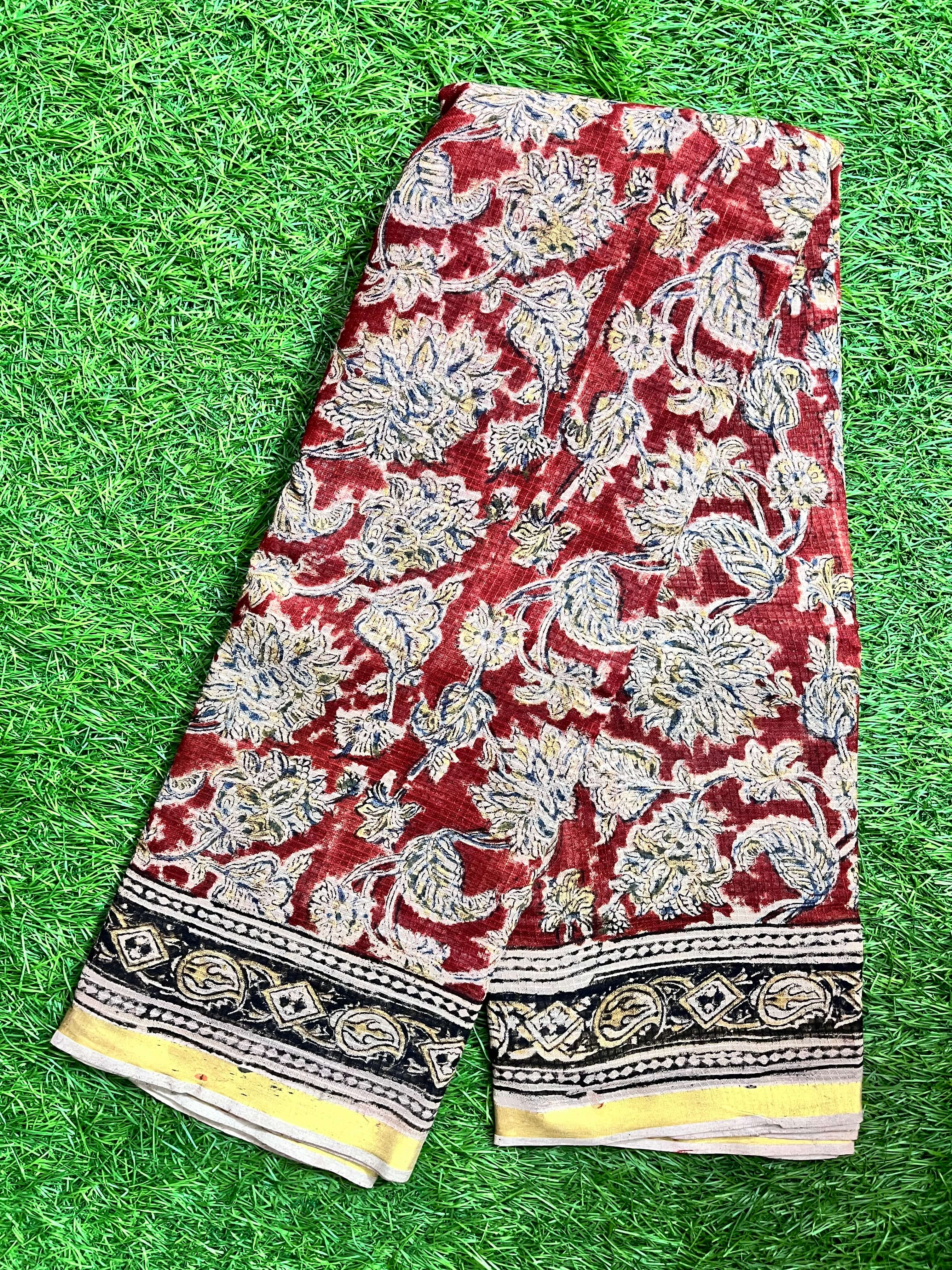 Kalamkari Kota Cotton Saree – KKCS-M061