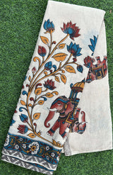 Kalamkari Cotton Saree – KCS-M568