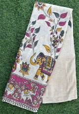 Kalamkari Cotton Saree – KCS-M566