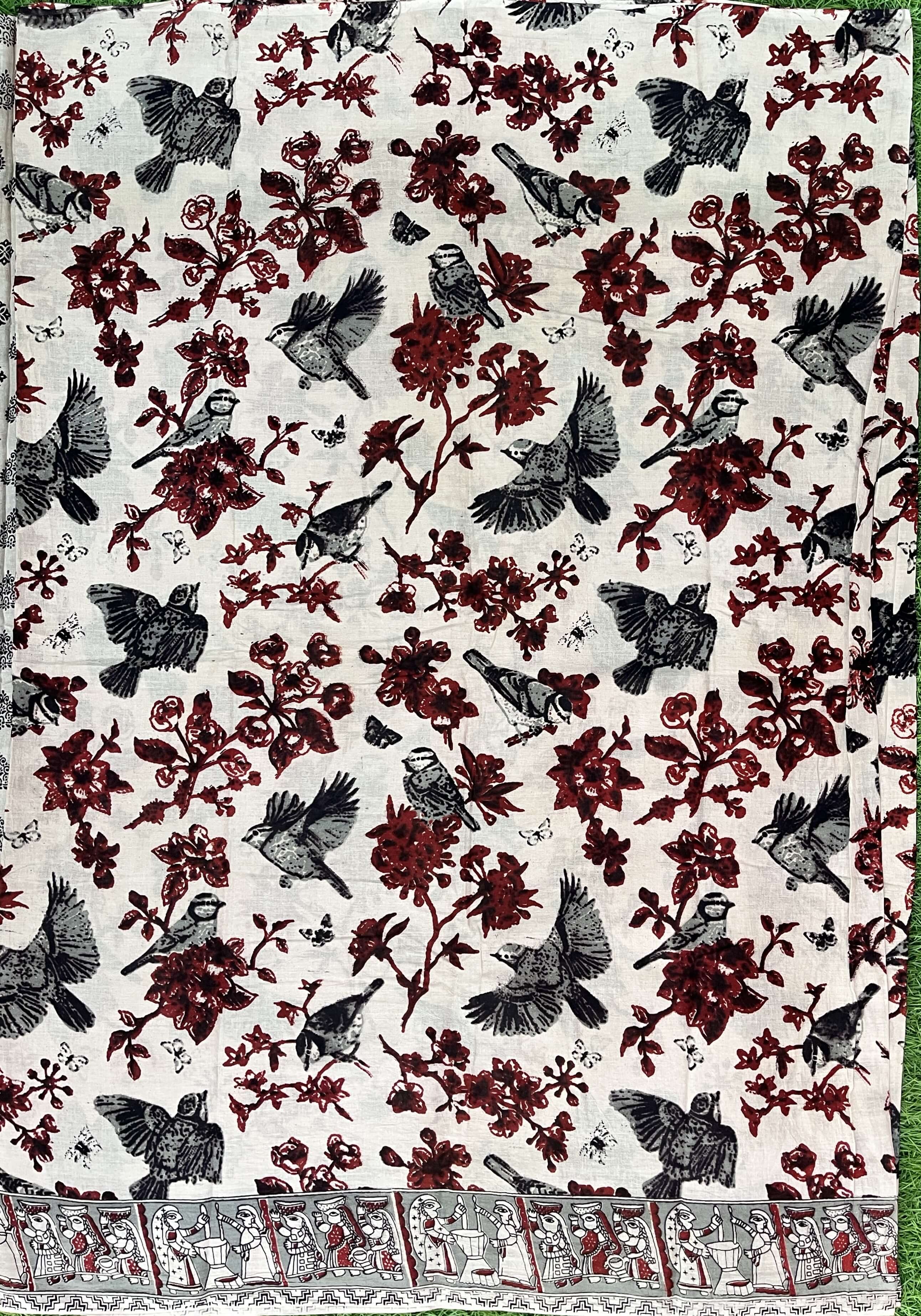 Kalamkari Cotton Saree – KCS-M318