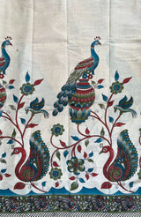 Kalamkari Cotton Saree – KCS-M798
