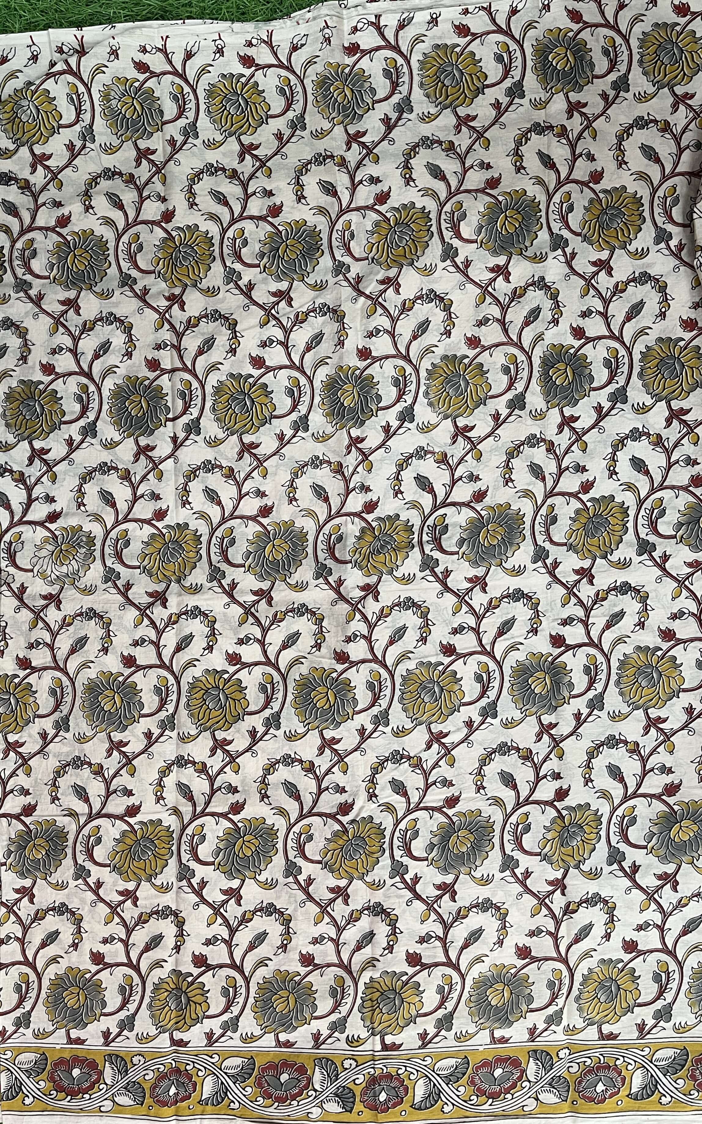 Kalamkari Cotton Saree – KCS-M321