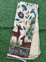 Kalamkari Chennuri Silk Saree – KSS-M079