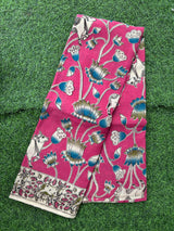 Kalamkari Chennuri Silk Saree – KSS-M080