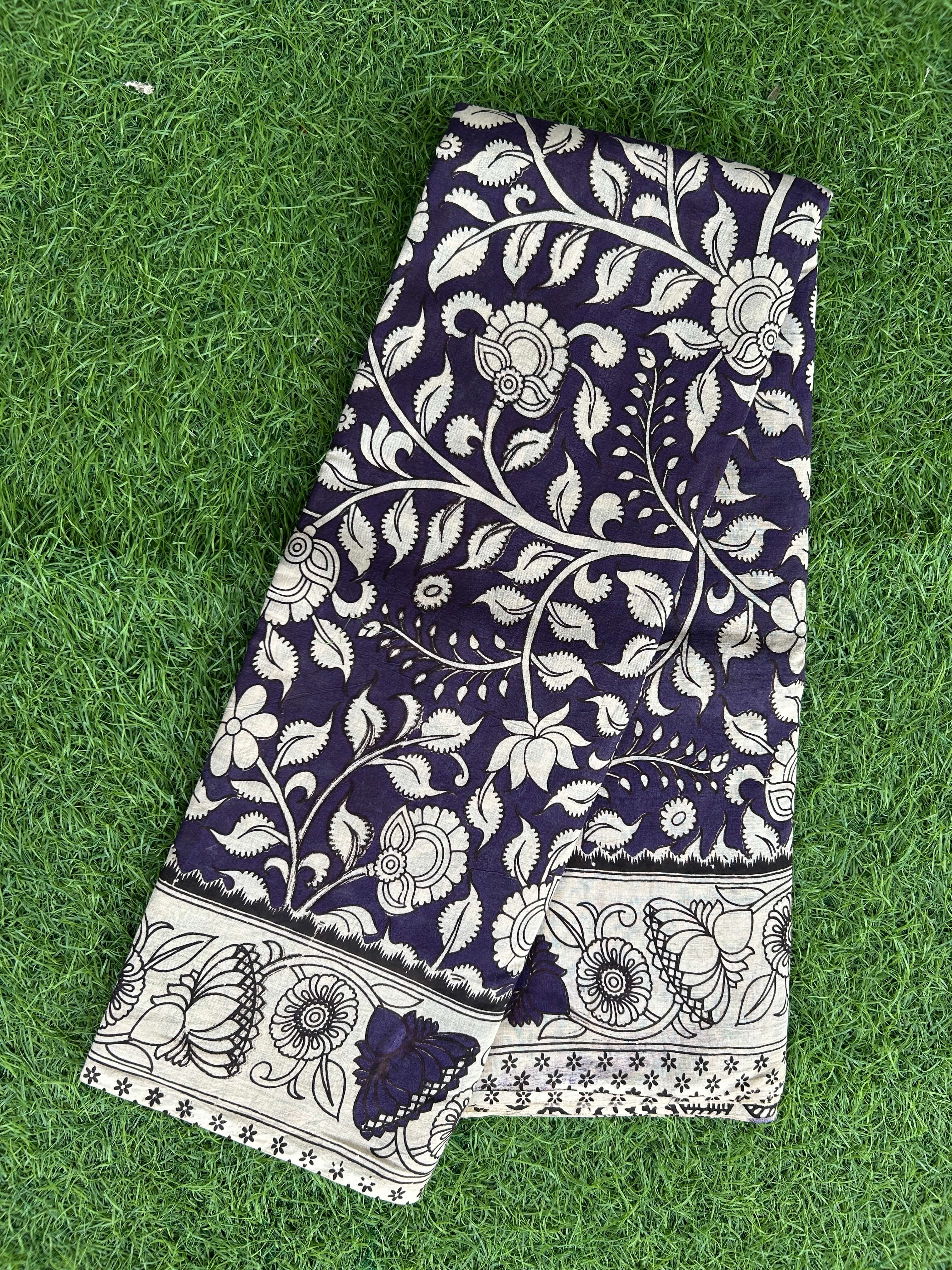 Kalamkari Cotton Saree – KCS-M710