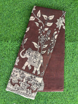 Kalamkari Cotton Saree – KCS-M704