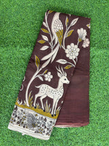 Kalamkari Cotton Saree – KCS-M705