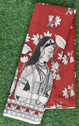 Kalamkari Cotton Saree – KCS-M584