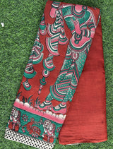 Kalamkari Cotton Saree – KCS-M577