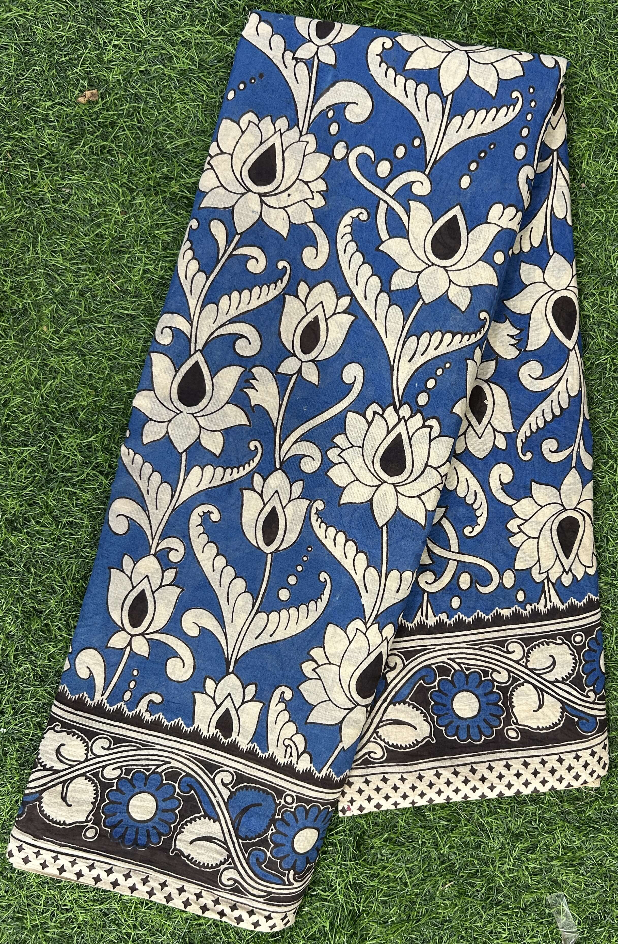 Kalamkari Cotton Saree – KCS-M587