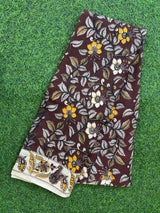 Kalamkari Cotton Saree – KCS-M718