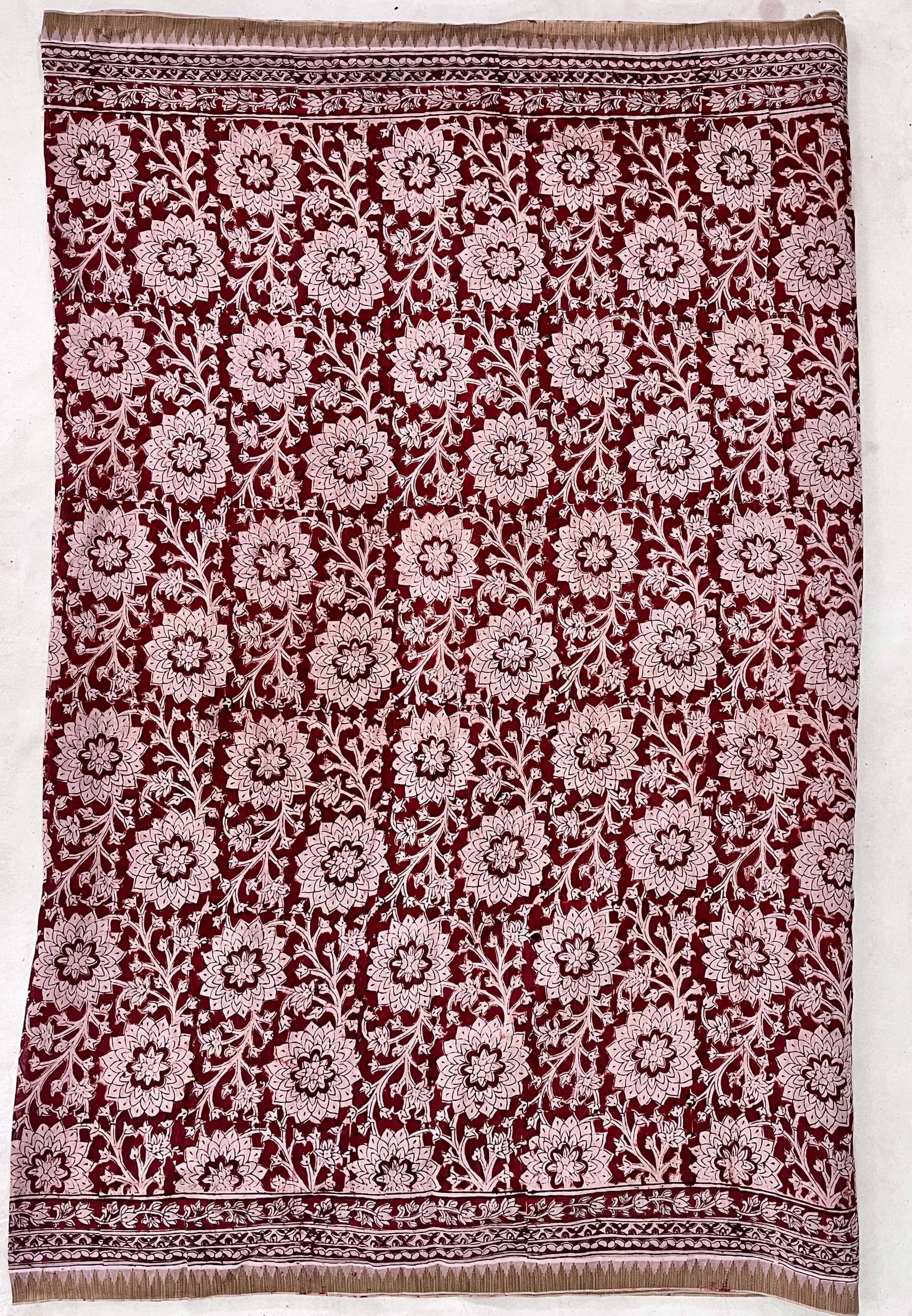 Kalamkari Chanderi Silk Saree-KCHAN-M075