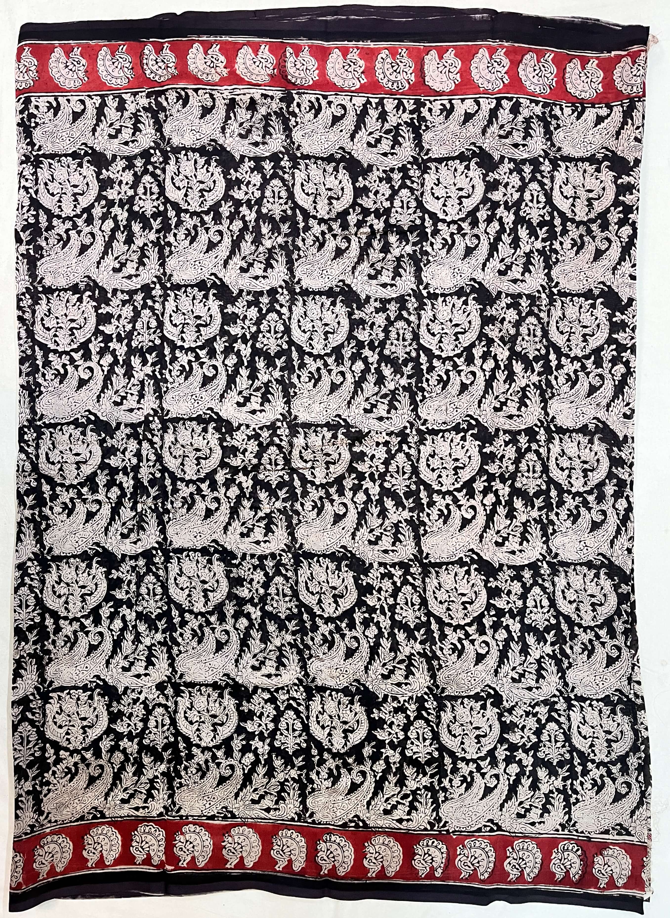 Kalamkari Chanderi Silk Saree-KCHAN-M101