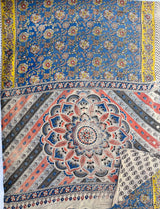 Kalamkari Cotton Saree – KCS-M019