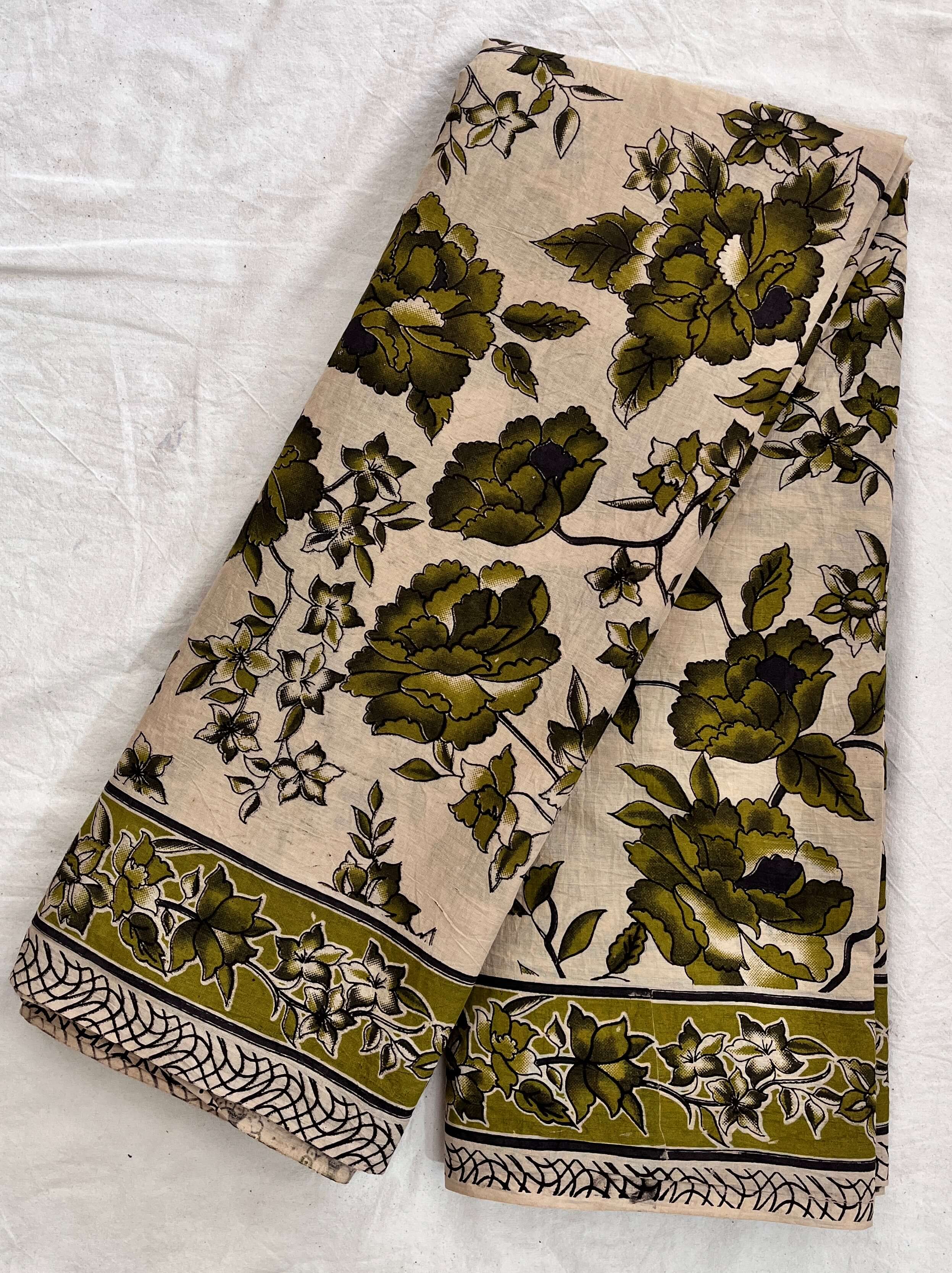 Kalamkari Cotton Saree – KCS-M169