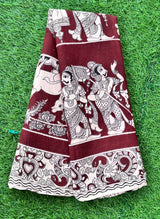 Kalamkari Cotton Saree – KCS-M255