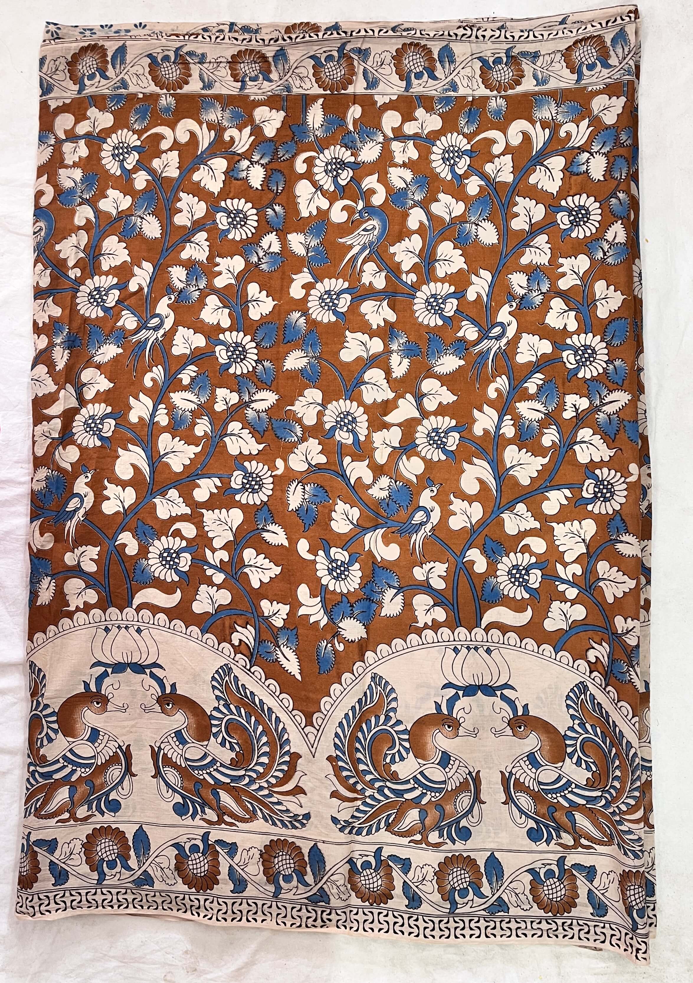 Kalamkari Cotton Saree – KCS-M258