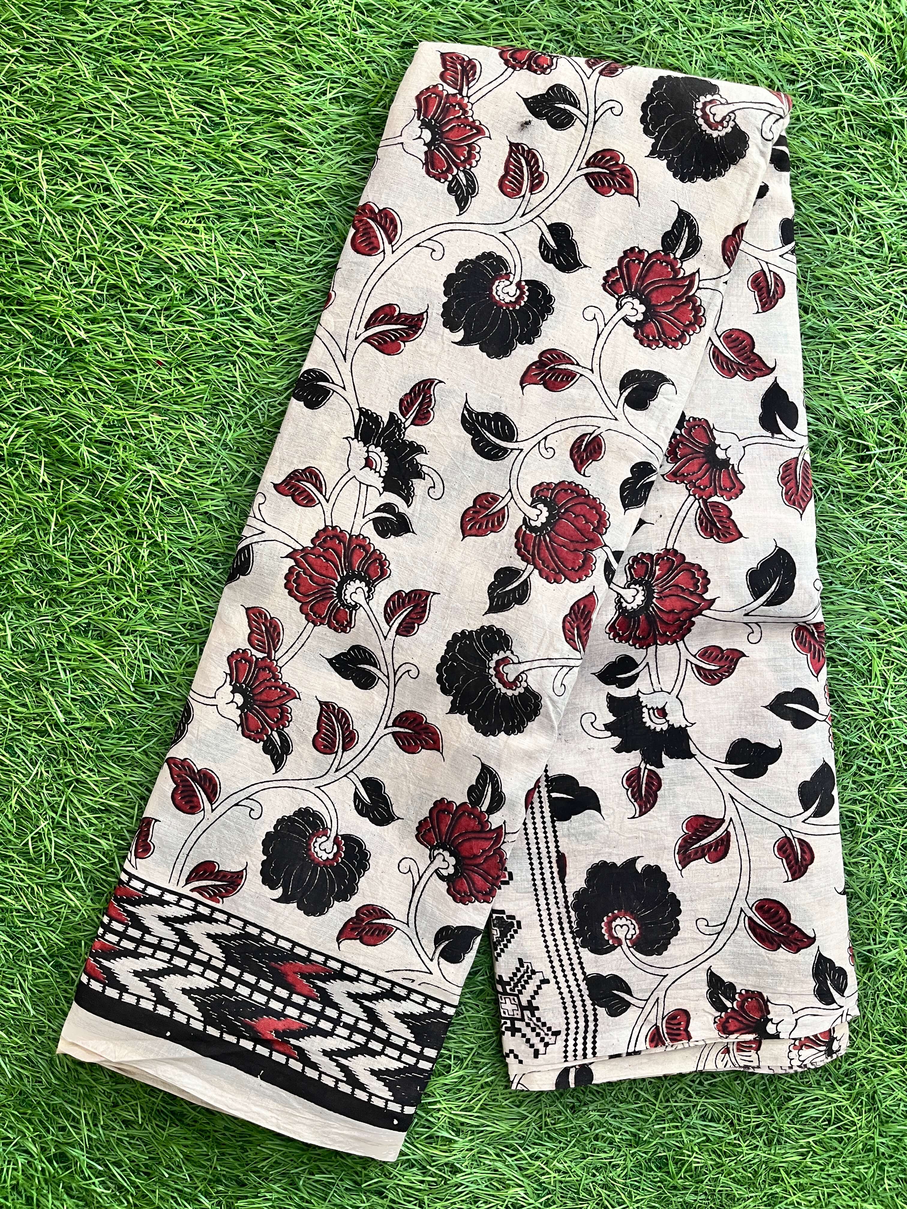 Kalamkari Cotton Saree – KCS-M324