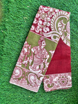 Kalamkari Cotton Saree – KCS-M328