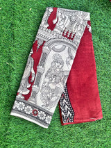 Kalamkari Cotton Saree – KCS-M329