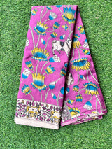 Kalamkari Cotton Saree – KCS-M359