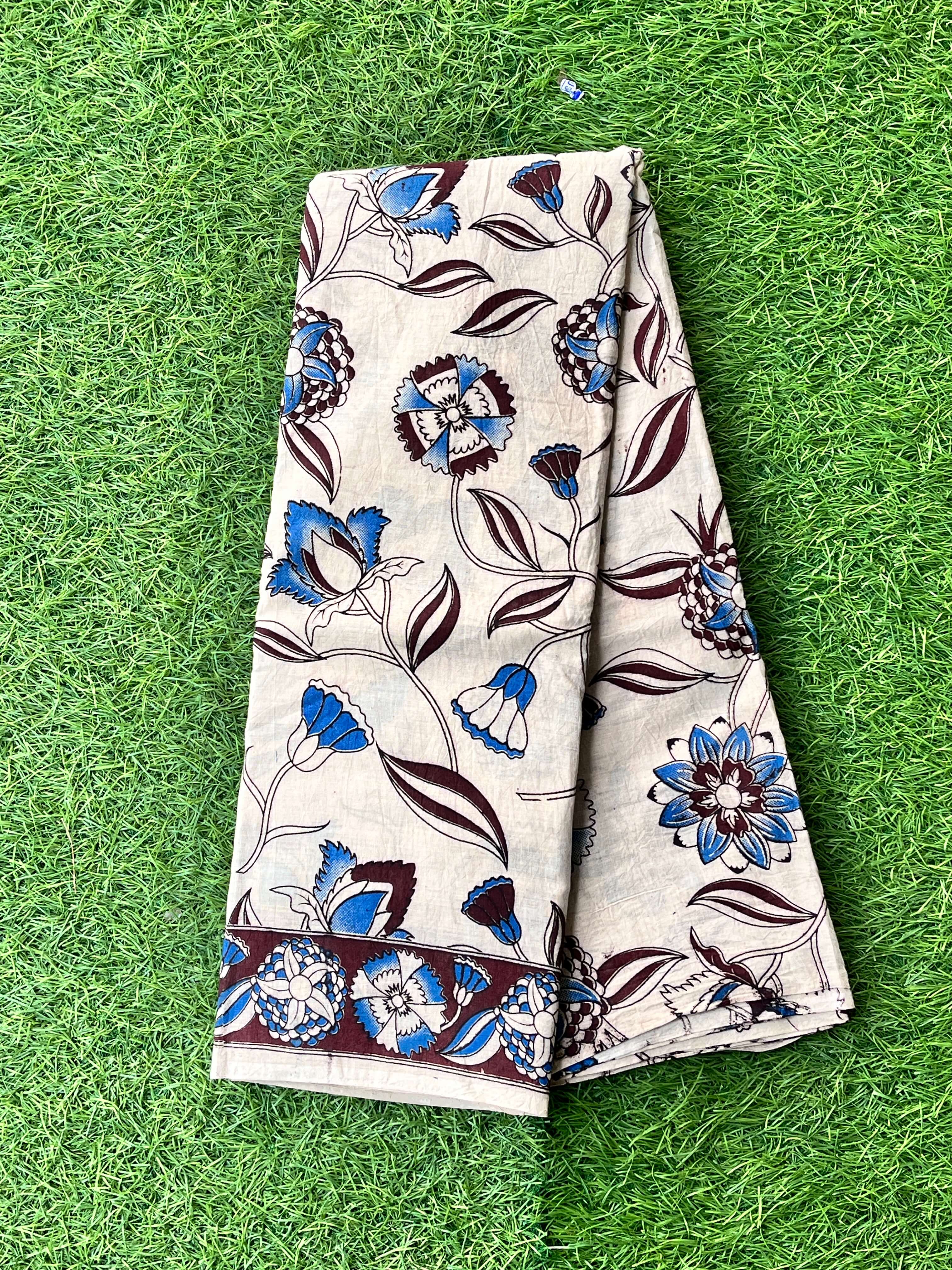 Kalamkari Cotton Saree – KCS-M374