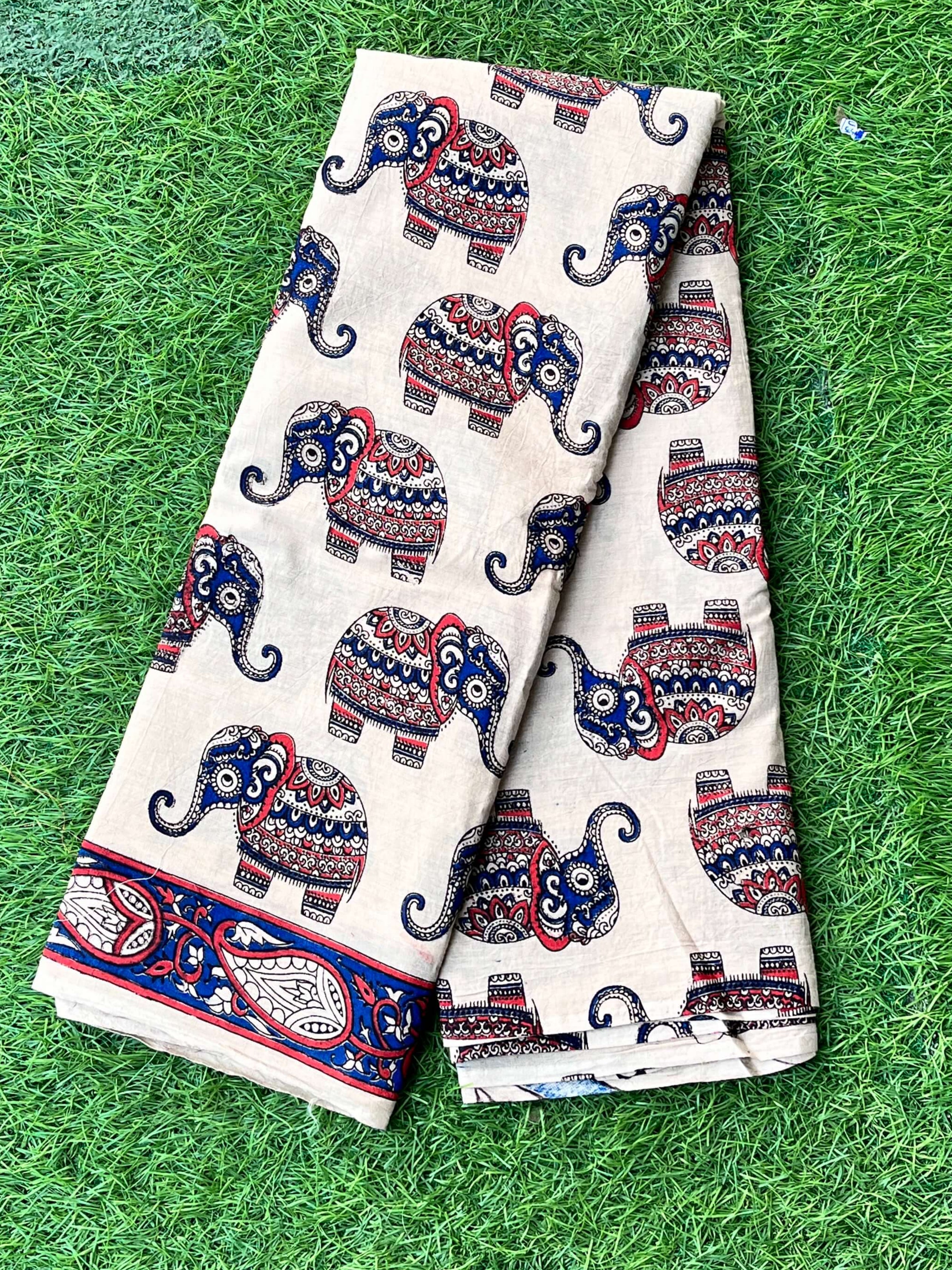 Kalamkari Cotton Saree – KCS-M376