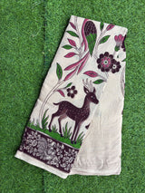 Kalamkari Cotton Saree – KCS-M377