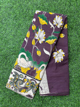 Kalamkari Cotton Saree – KCS-M421