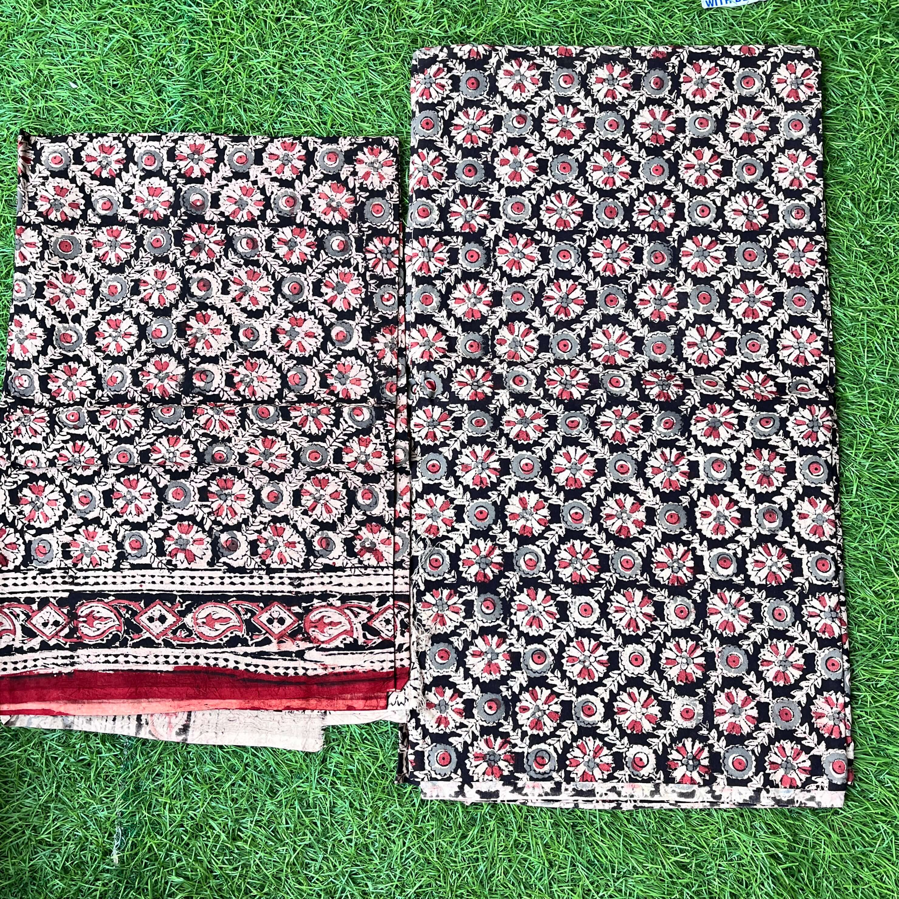 Kalamkari Cotton 2-Piece Dress Set – KHP-DSC-M060