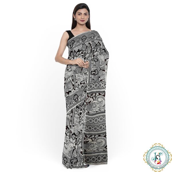 JSP Kalamkari Cotton Saree 005 (6)