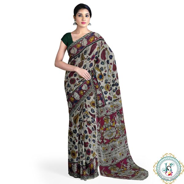 JSP Kalamkari Saree 007 (1)