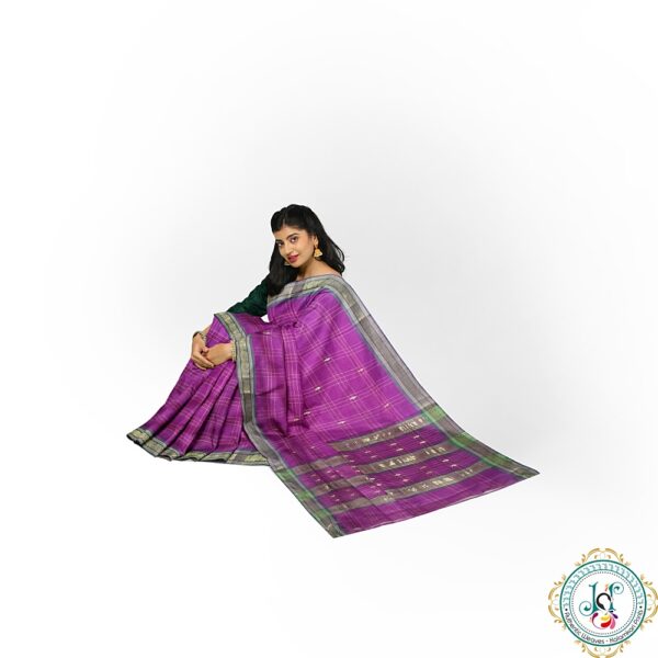 JSP handloom Cotton Saree 009 (6)