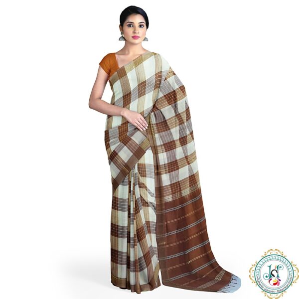 JSP handloom Cotton Saree 010(5)