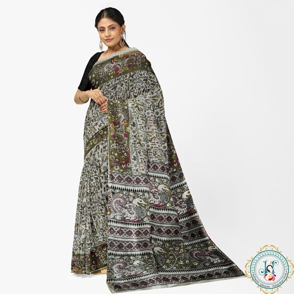 JSP kalamkari saree